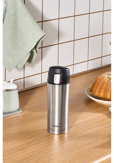 Karaca Pluton Çelik Sızdırmaz Termos Inox 350 ml