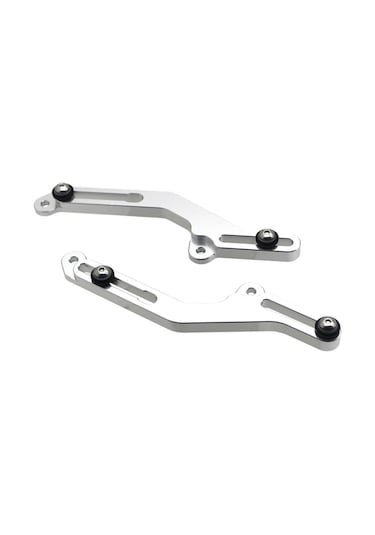 Xurunkeji Honda Xl750 Xl 750 Transalp 750 2023 2024 İçin Motosiklet Ön Cam Ayarlayıcıları Cnc Alüminyum Ön Cam Braketi Siyah