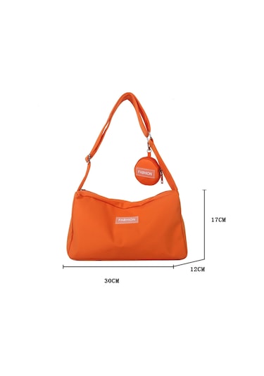 Suntek Kadın Omuzdan Askili Çanta Crossbody Çanta Turuncu