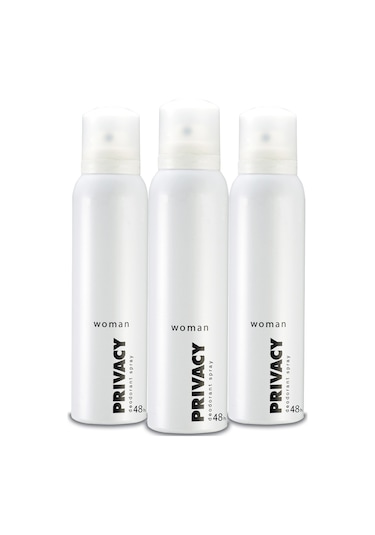 Privacy Woman Kadın Deodorant Sprey 3 x 150 ML