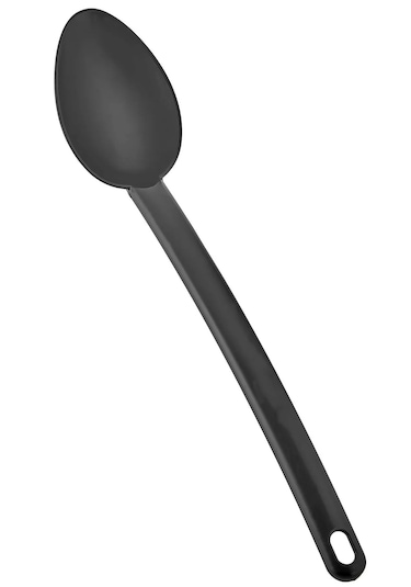 Pratik Yanmaz Yapışmaz Teflon Kaşık 220 Dereceye Dayanıklı Teflon Servis Kaşık 1 Adet