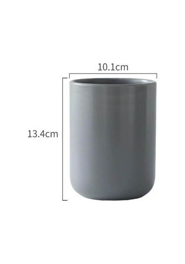 Suntek Magideal Mutfak Eşyaları Organizatör Porselen Sağlam Ev Gri