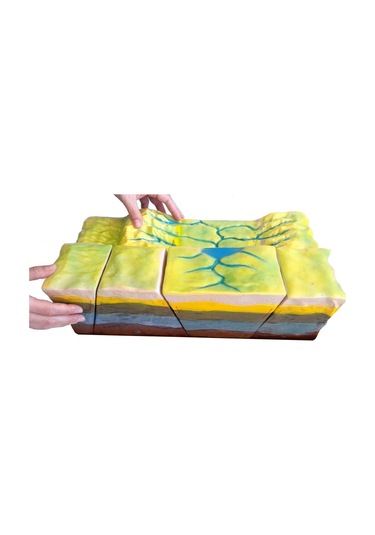 Ece Fay Kırıkları Modeli – Deprem – 42CM x 22CM x 28CM