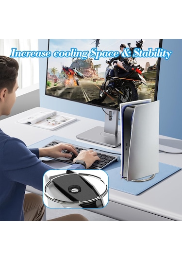 Ps5 Ayak Video Oyunları Aksesuarları Standı Ps5 Slim Ve Ps5 Pro