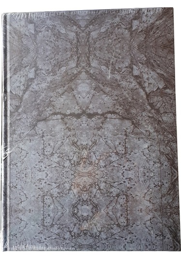 Defter Çizgili 400 Yp 20x28 Ebat A4 Sert Kapak Mermer Desen