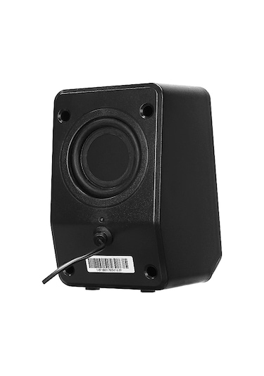 Mikado MD-178 2.0 3W 2 Siyah RGB Aydınlatmalı USB + 3.5 MM USB 5V Hoparlör