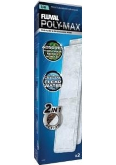 Fluval Poly/carbon Kartuş U4 Filtre 2 Li