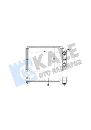 Fiat Stilo Kalorifer Petegi 1.6 2003-2007 Kale 346350