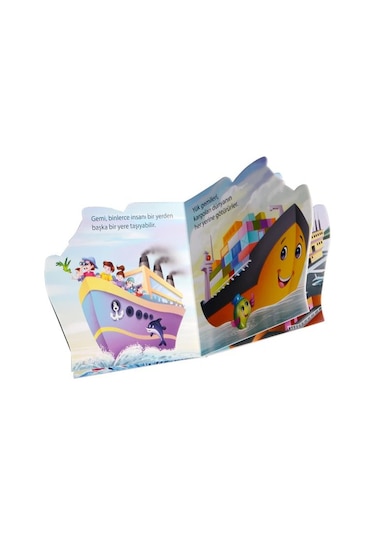 2 Yaş Ben Kimim? Ulaşım Araçları Kitap Seti (Parıltı Yayınları)