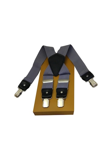 Kemer Dünyası 4 Klipsli Erkek Lüx Pantolon Askısı ( 4 Klipsli )
