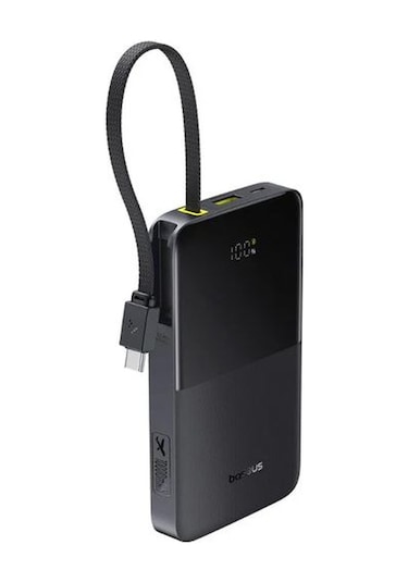 Baseus Enerfill Fc51 Bipow2 Pro Siyah Power Bank 10000mah 22.5w Rrc9bsu0032 Renkli