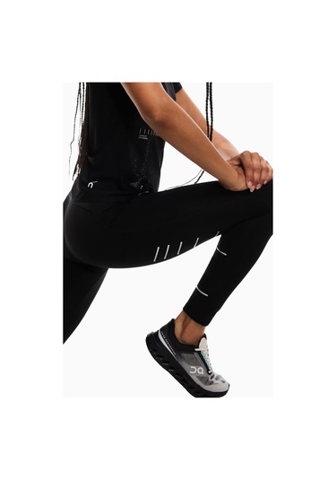 On Performance Tights Lumos Reflektif Termal Kadın Koşu Tight Siyah