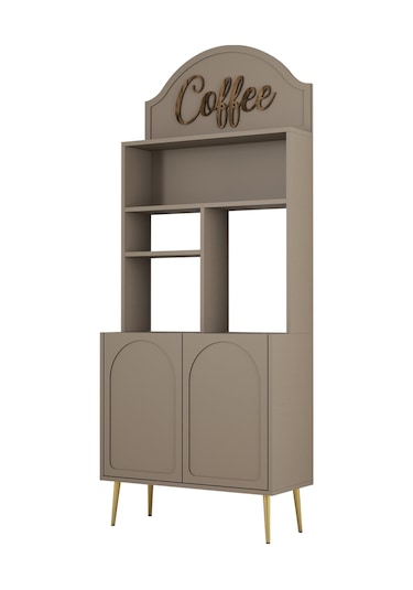 Lyon Kahve Köşesi 80cm - Atlas / Altın