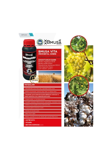 Bmusa Vita 5lt Mikrobiyal Gübre 5 L