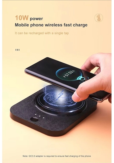 Usb Bardak Isıtıcı Su Kupası Isıtıcı 3 Vites Isıtma Ev Ofis Kış İçin Siyah