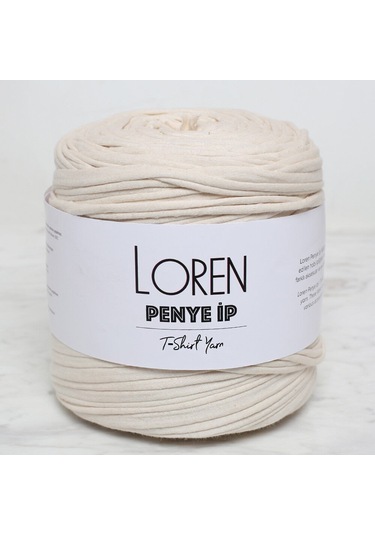 Büro Ev Ofis Hobi Dikiş Atölyesi İçin Kremist Penye Kumaş El Örgü İpi