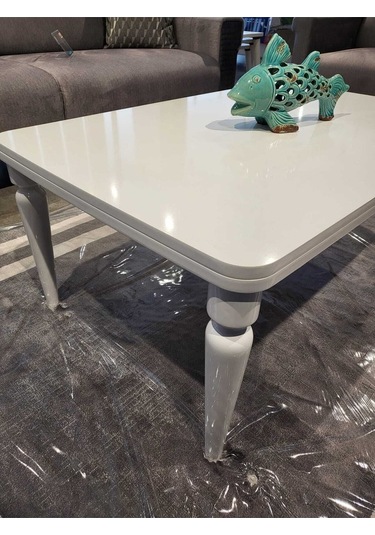 Akset Orta Sehpa Lüx Full Beyaz