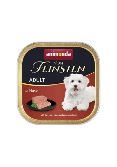 Animonda Vom Feinsten Tavşan Etli Yetişkin Köpek Konservesi 150 Gr