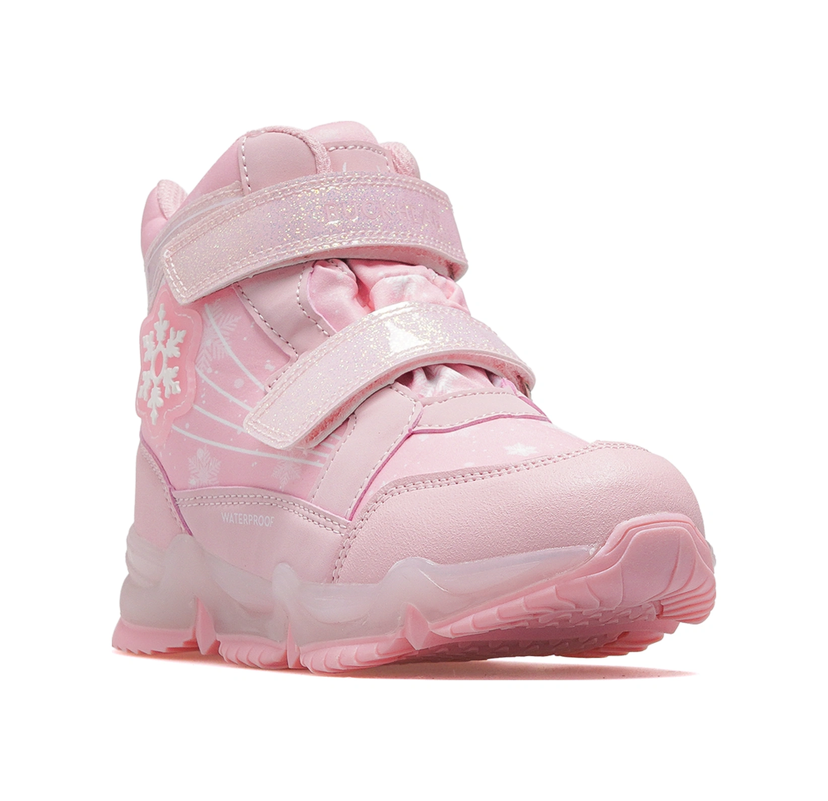 Buckhead Snowy Kız Çocuk Waterproff Outdoor Işıklı Bot 25k Buck3034 Pembe Pembe