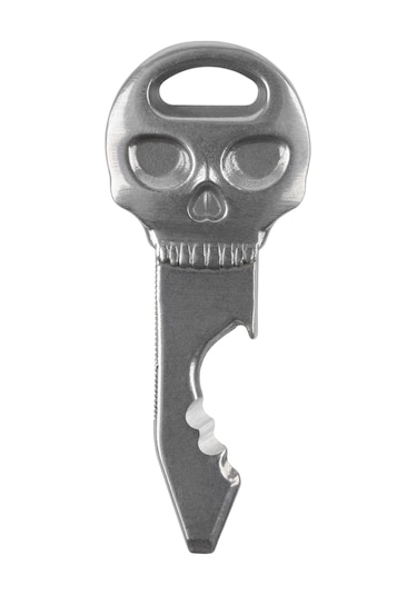 Nite Ize Doohickey Kurakafa Çok Amaçlı Çelik Anahtarlık Aparatı Gri