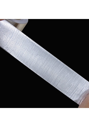 Cam Elyaf Bez Alüminyum Folyo Bant, Fireproof Kendinden Yapışkan Bant Yüksek Sıcaklık Sızıntı Kanıtı