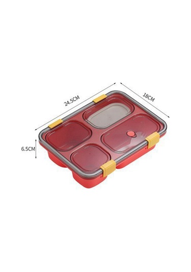 Xurunkeji Yetişkinler, Çocuklar, Mikrodalga Fırına Uygun, Çocuklar, Okul Salata Kutuları, Gıda Kapları İçin Bölmeli Taşınabilir Bento Kutusu B Yeşil