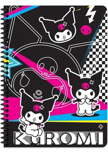 Keskin Color Kuromi 80 Yaprak Karton Kapak Defter 2 Li Set 1