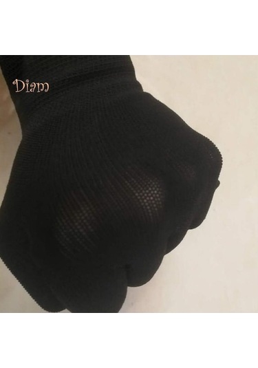 Novahub Kırmızı Diam 12 Çift Naylon Aşınmaya Dayanıklı Nefes Alabilir İşçi İş Koruması Mutfak Güvenlik Eldivenleri - Diğer