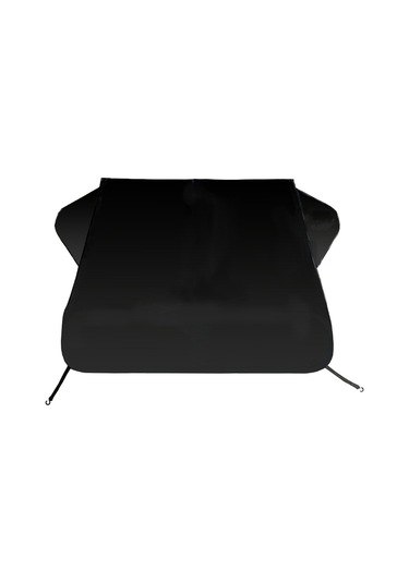 Cbtx Kalınlaşmak 600d Oxford Kumaş Sedan Ön Cam Kapağı Siyah Antifriz Güneşlik Kar Kalkanı