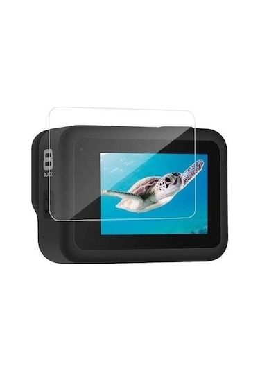 Oem Marka Gopro 8 İçin 2'li Lcd Koruyucu Siyah
