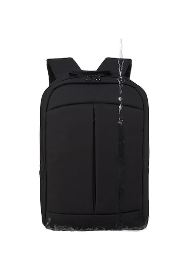 Beutel 15.6" Su Geçirmez Notebook Laptop Bilgisayar Sırt Çantası Siyah