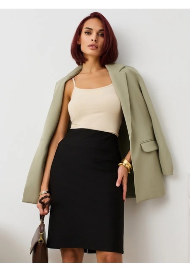 Joer Ofis İçin Kalem Etek 416196134 Siyah