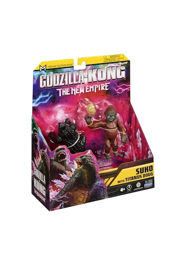 Godzilla Ve Kong Aksiyon Figür Suko With Titanus Doug