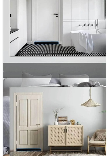 Kapı Altı Rüzgar Önleyici Isı Yalıtım Süngeri Rüzgarlık Stoper Koruması Toz Soğuk Sünger Çift Taraf