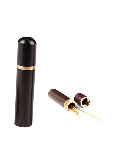 Suntek Ev Otel Için Kürdan Tutucu Saklama Kabı Çok İşlevli Siyah Siyah