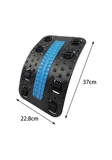 Homyl Boyun Sırt Sedye Masaj Bel Tahtası Kanepe Sandalye Siyah