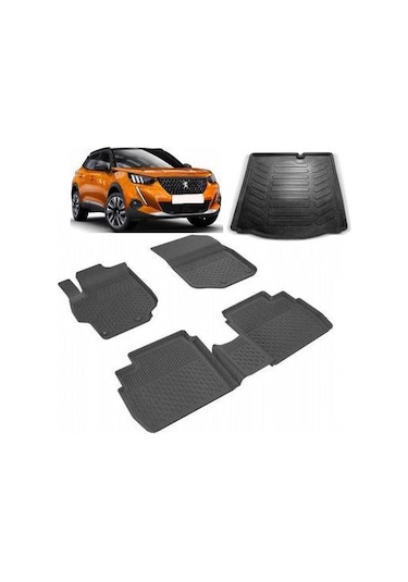 Sahler Peugeot 2008 Havuzlu Paspas Ve Bağaj Havuzu 2018-2022