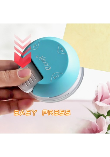 Dolıty Köşe Yuvarlama Yumruk Hediye Etiketleri Kağıt El