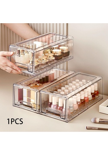 Suntek Depolama Kutusu Muhtelif Konteyner Şeffaf 32x15x11cm