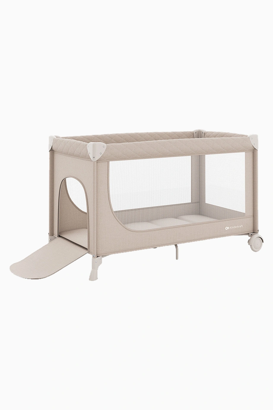 Kinderkraft Leody Up 2 in1 Seyahat - Bebek Beşiği Bej