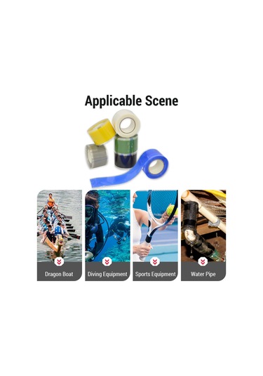 Mufunye Kano Ve Kayık Kamışları İçin Profesyonel Anti-kayma Silikon Tutamak Bandı - Otomatik Yapışkan Beyaz 2.5cm Genişlik