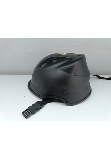 Mrthlmt Yerli Üretim Havalandırma Delikli Jokey Motosiklet Kaskı Mat Siyah