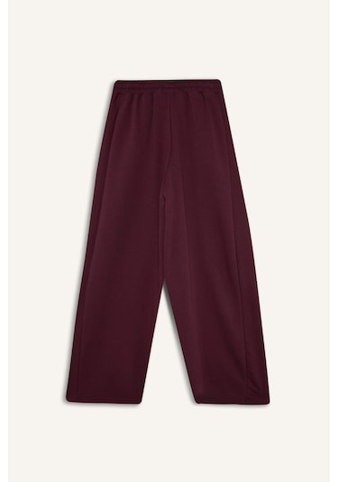 Defacto Coool Barrel Fit Geniş Paça Eşofman Altı F3364ax25aubr232 Bordo