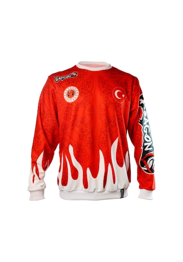 Dragondo Tx8501 Milli Takım Muaythai Sweatshirt Muay Thai Federasyon Logolu Milli Takım Sweatshirt