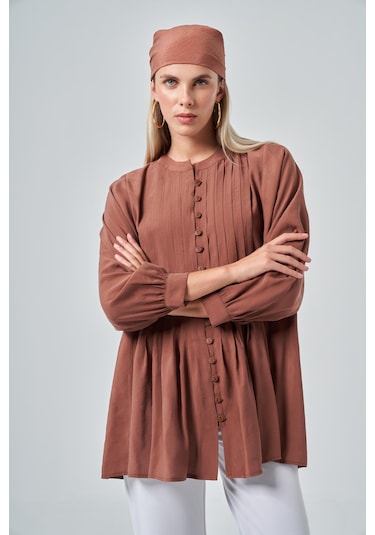 Ftz Women Kadın Tunik Kakao 31180 Kakao