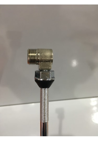 Krom Kaplama Metal Taharet Çubuğu 37Cm N11.576