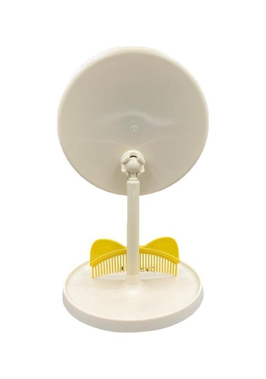 Carelly Cr-0879 Ayaklı Masa Aynası + Tarak-krem