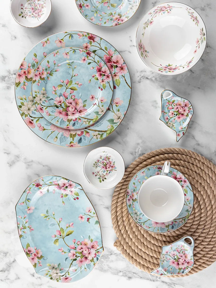 Elan Gallery Elma Ağacı Kökü Salatası 700 Ml 2'li 20824921 Açık Mavi