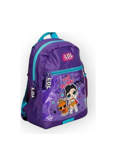 Surprise Anaokul Çantası + Çift Gözlü Kalemlik Lisanslı Aluminyum Matara Suluk 500ml 1 Çok Renkli