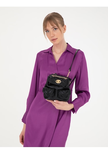 Pierre Cardin Kadın Siyah Çanta 50287533-vr046 Siyah
